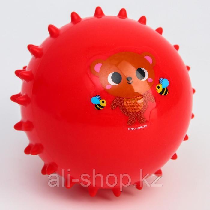 Развивающий массажный мячик «Веселые малыши», мягкие, цвета МИКС, d= 8 см - фото 3 - id-p113477215