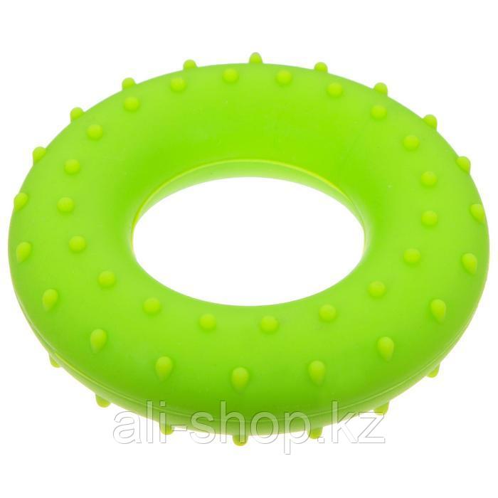 Эспандер кистевой, массажный 7 см, нагрузка 30 кг, цвет зелёный - фото 2 - id-p113477290