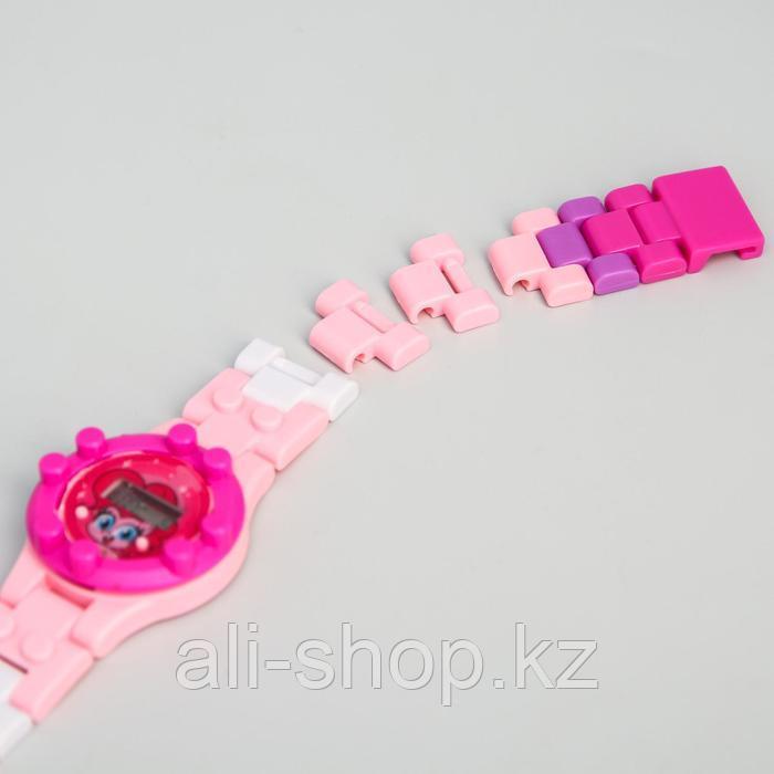 Часы наручные электронные "Пинки Пай", My Little Pony, с ремешком-конструктором - фото 5 - id-p113476467