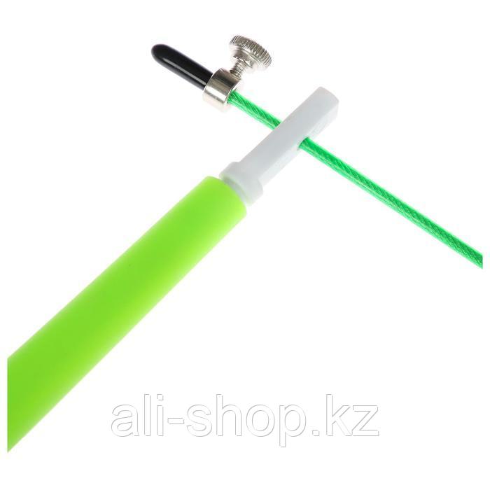 Набор для фитнеса (эспандер ленточный+скакалка скоростная), цвет зеленый - фото 4 - id-p113477454