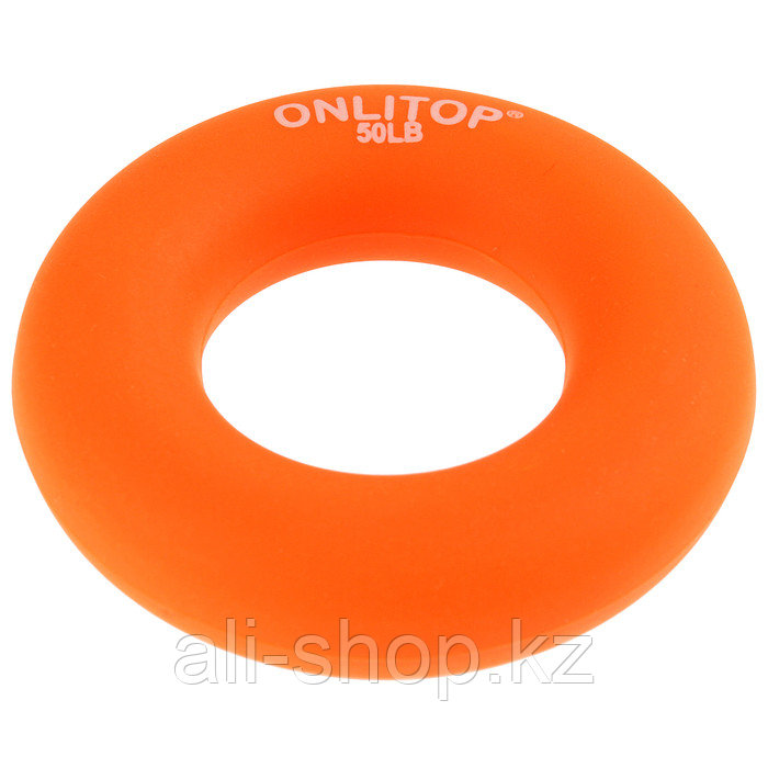 Эспандер кистевой 6,5 см, нагрузка 25 кг, цвет оранжевый - фото 2 - id-p113477464