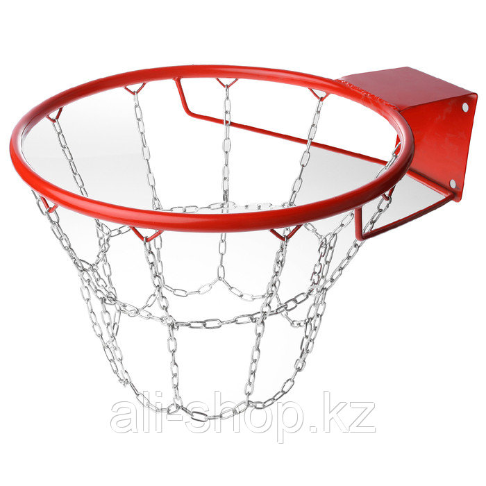 Корзина баскетбольная №7, d=450 мм, стандартная с цепью - фото 1 - id-p113477482
