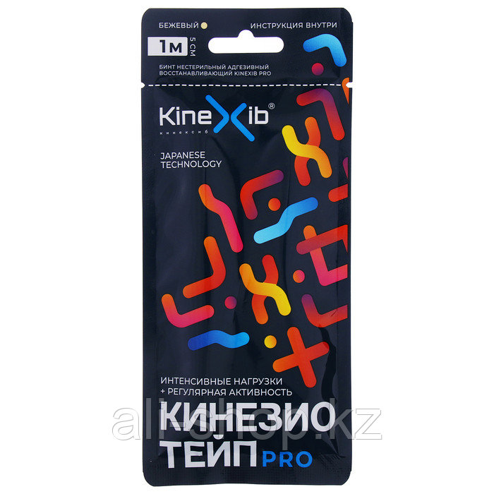 Кинезио-тейп Kinexib Pro, 5 см х 1 м, бежевый - фото 2 - id-p113477563