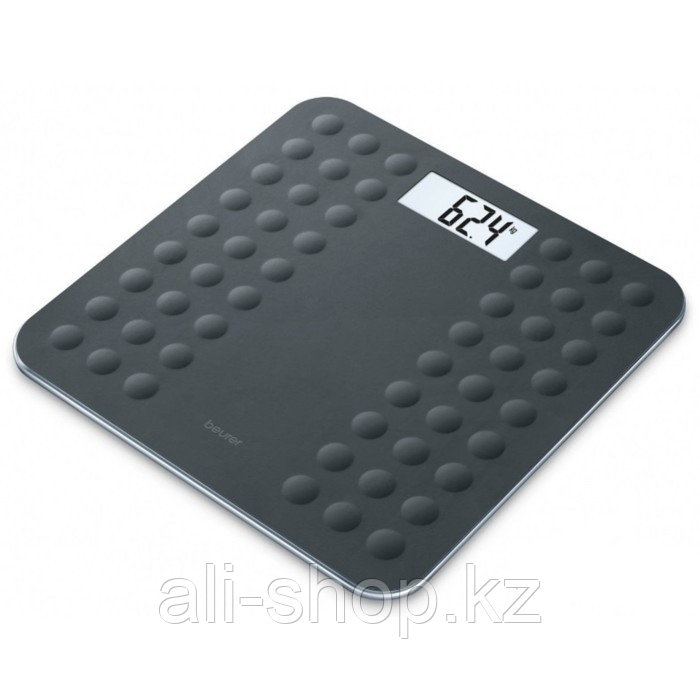 Весы напольные Beurer GS300, электронные, до 180 кг, 1хCR2032, стекло, чёрные - фото 1 - id-p113478288