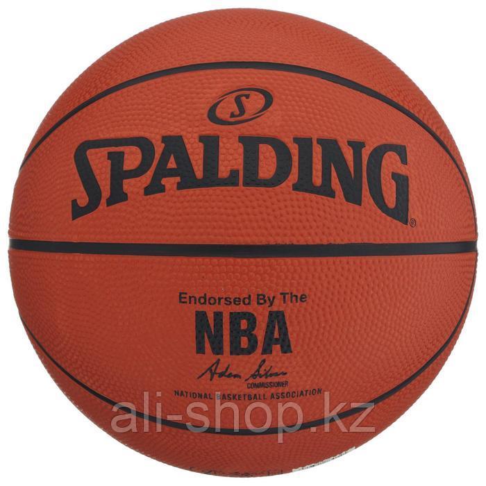 Мяч баскетбольный Spalding NBA Silver размер 5 - фото 2 - id-p113477620