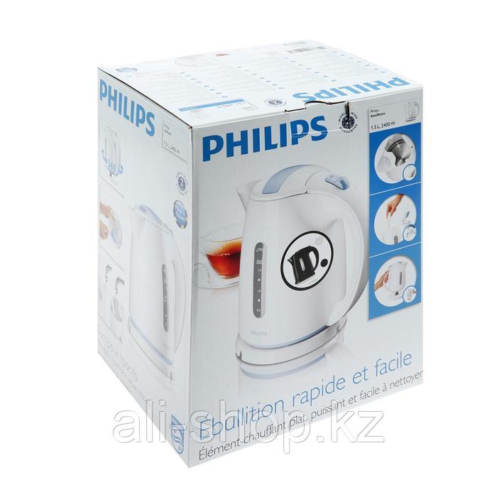 Чайник электрический Philips HD4646/20, пластик, 1.5 л, 2400 Вт, черный - фото 2 - id-p113479803