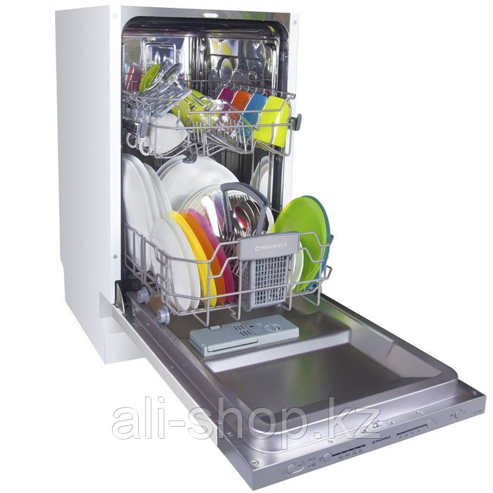 Посудомоечная машина Maunfeld MLP-08S, класс A++, 9 комплектов, 5 режимов - фото 2 - id-p113479051