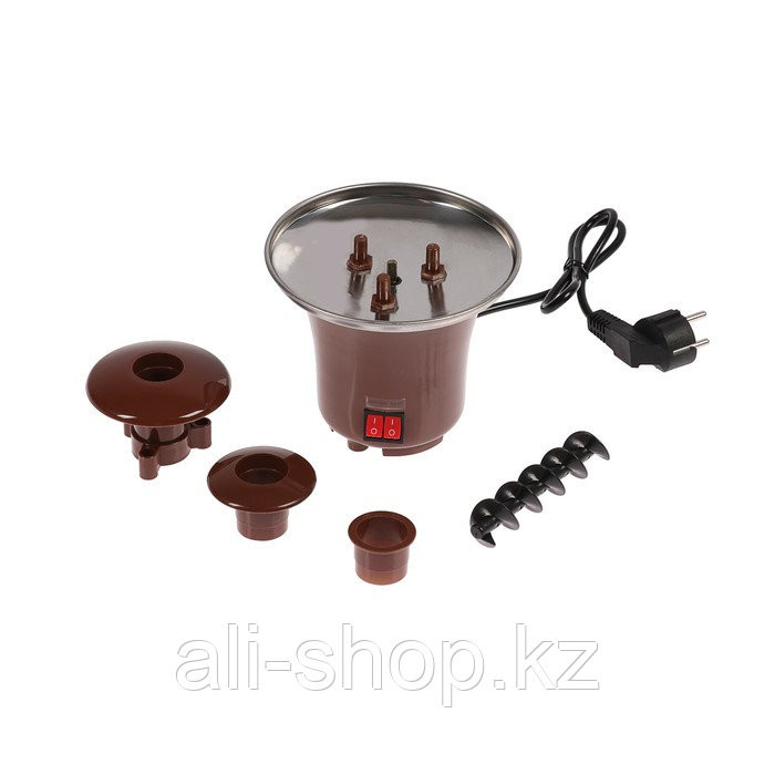 Шоколадный фонтан LuazON LFF-01, загрузка 0.7 кг, коричневый - фото 3 - id-p113479055