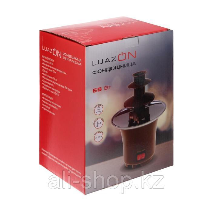 Шоколадный фонтан LuazON LFF-01, загрузка 0.7 кг, коричневый - фото 5 - id-p113479055
