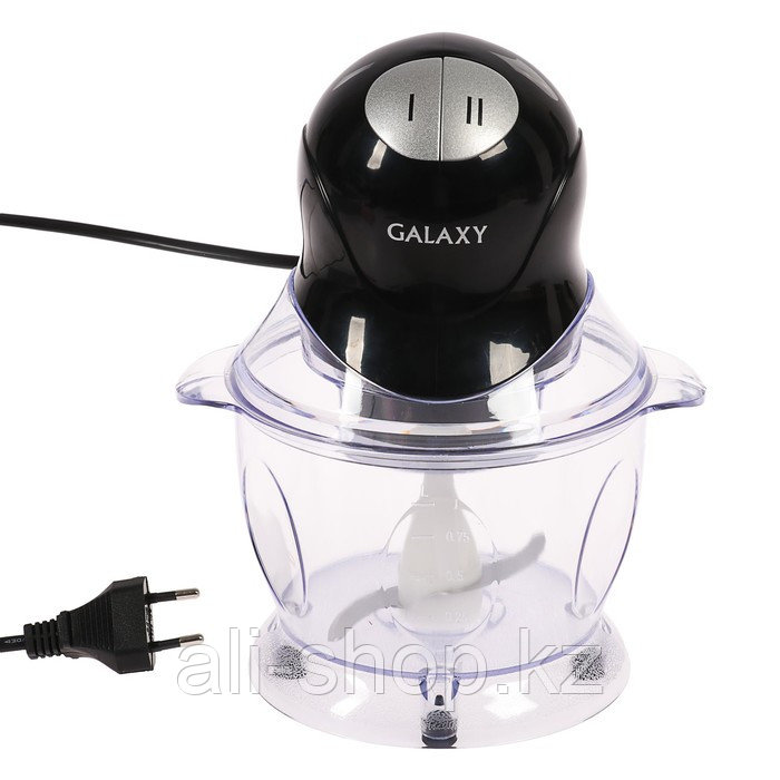 Измельчитель Galaxy GL 2351, пластик, 400 Вт, 1 л, чёрный - фото 1 - id-p113479870