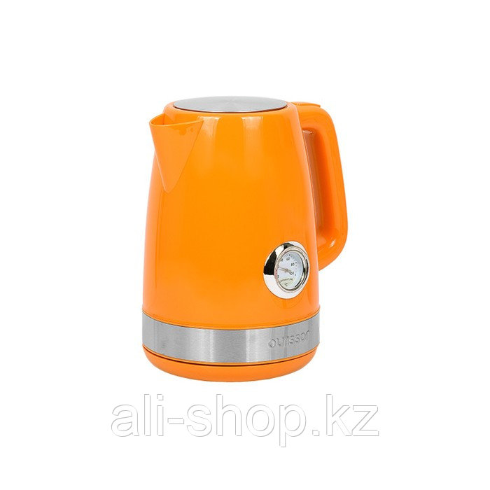 Чайник электрический Oursson EK1716P/OR, пластик, 1.7 л, 2200 Вт, оранжевый - фото 1 - id-p113479887