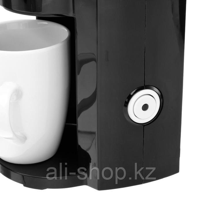 Кофеварка FIRST FA-5453-3, капельная, 350 Вт, 0.15 л, 1 чашка, чёрная - фото 5 - id-p113479918