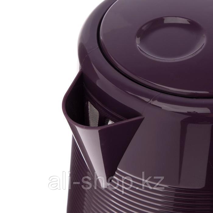 Чайник электрический Sakura SA-2343P, пластик, 1.7 л, 1850-2200 Вт, фиолетовый - фото 2 - id-p113479920