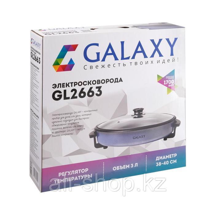 Сковорода электрическая Galaxy GL 2663, 1700 Вт, d=38 см, глубина 4 см, объём 3 л - фото 8 - id-p113479929