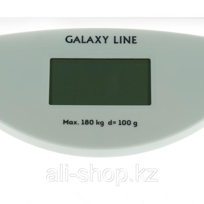 Весы напольные Galaxy GL 4810, электронные, до 180 кг, 1хCR2032, стекло, серые - фото 2 - id-p113478633