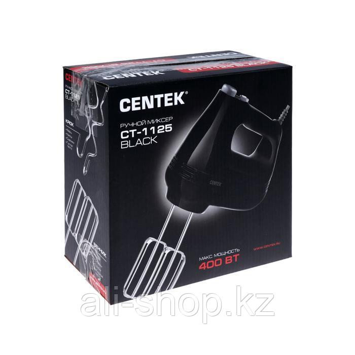 Миксер Centek CT-1125, ручной, 400 Вт, 5 скоростей, турбо-режим, чёрный - фото 5 - id-p113479967