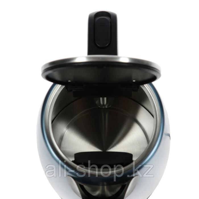 Чайник электрический Philips HD9358/11, металл, 1.7 л, 2200 Вт, подсветка, синий - фото 4 - id-p113480774