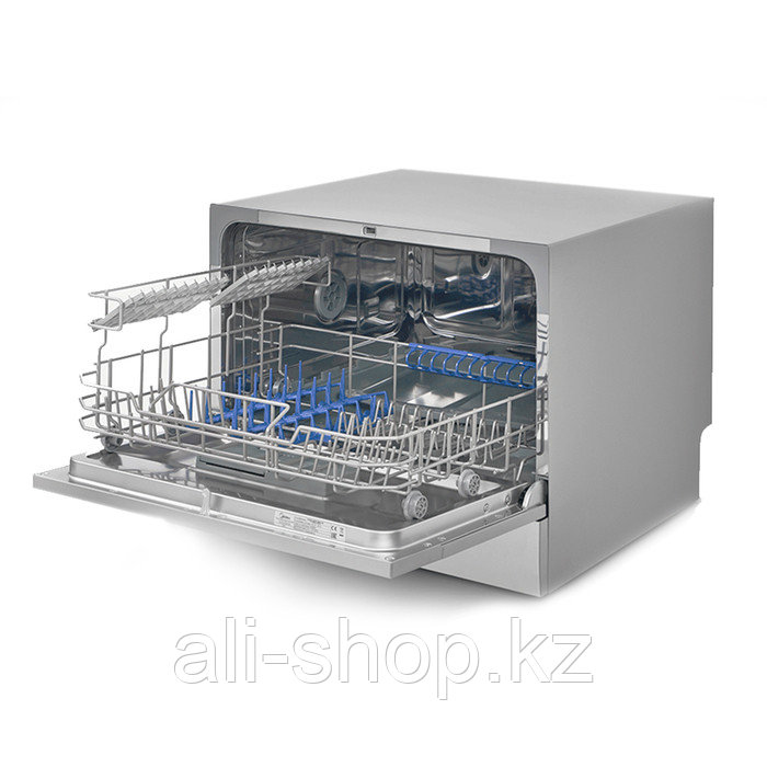 Посудомоечная машина Midea MCFD55200S, класс А+, 6 комплектов, 6 программ, серебр. - фото 3 - id-p113479237