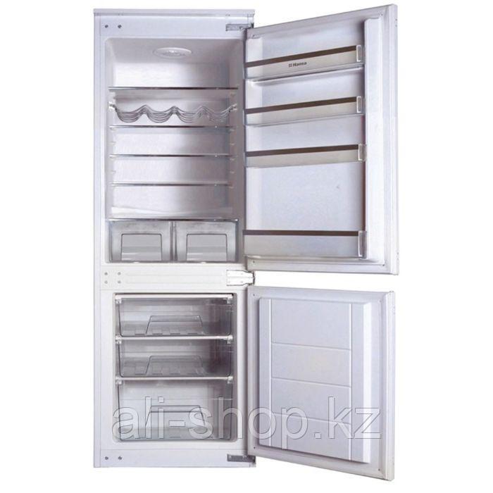 Холодильник Hansa BK 315.3, встраиваемый, двухкамерный, класс А+, 260 л, 1930 Вт, белый - фото 1 - id-p113480788