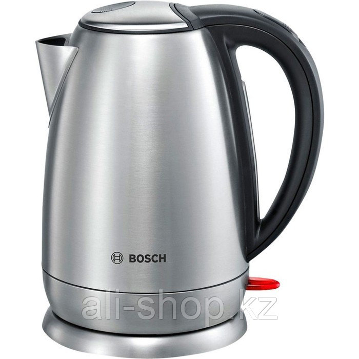 Чайник электрический Bosch TWK78A01, металл, 1.7 л, 2200 Вт, серебристый - фото 1 - id-p113480791