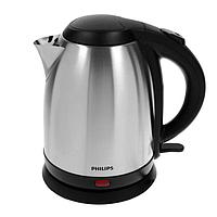 Чайник электрический Philips HD9306/02, металл, 1.5 л, 1800 Вт, серебристый