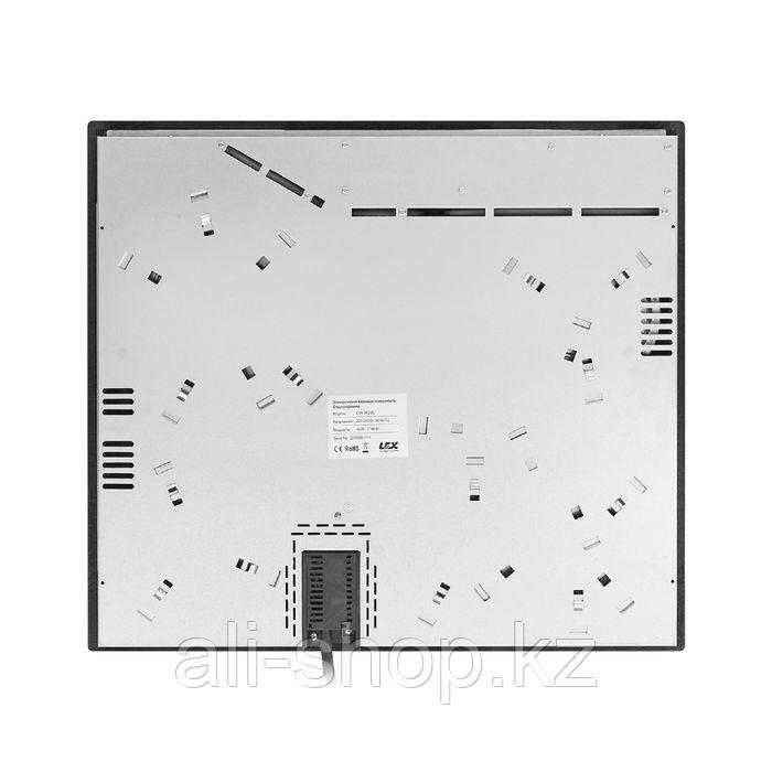 Варочная поверхность Lex EVH 642 BL, электрическая, 4 конфорки, сенсор, чёрная - фото 3 - id-p113480126