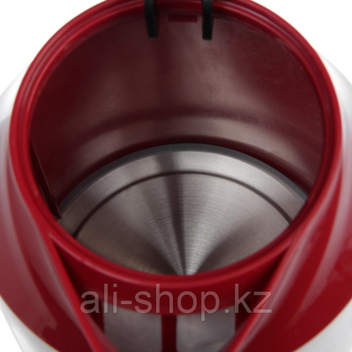 Чайник электрический ENERGY E-210, пластик, 1.7 л, 2200 Вт, красный - фото 3 - id-p113479365