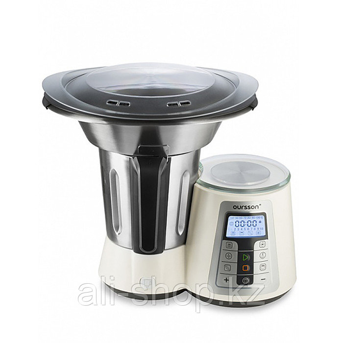 Кухонная машина Oursson KM1010HSD/IV, 1550 Вт, 13 режимов, регулировка температуры, белая - фото 2 - id-p113480272