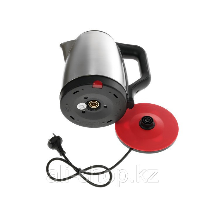 Чайник электрический LuazON LSK-1813, металл, 2 л, 1800 Вт, серебристый - фото 5 - id-p113479452