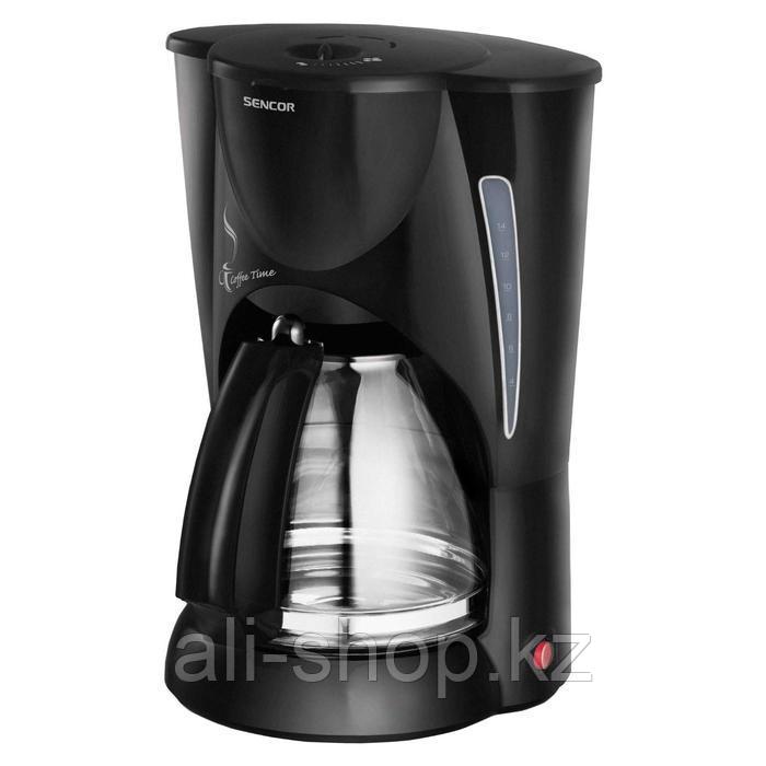 Кофеварка Sencor SCE 5000BK, капельная, 900 Вт, 2.1 л, чёрная - фото 1 - id-p113481827