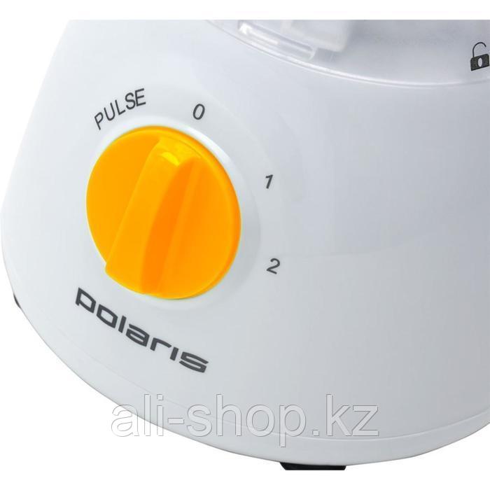 Блендер Polaris PTB 0207, стационарный, 500 Вт, 1.5 л, 2 скорости, белый - фото 3 - id-p113481871