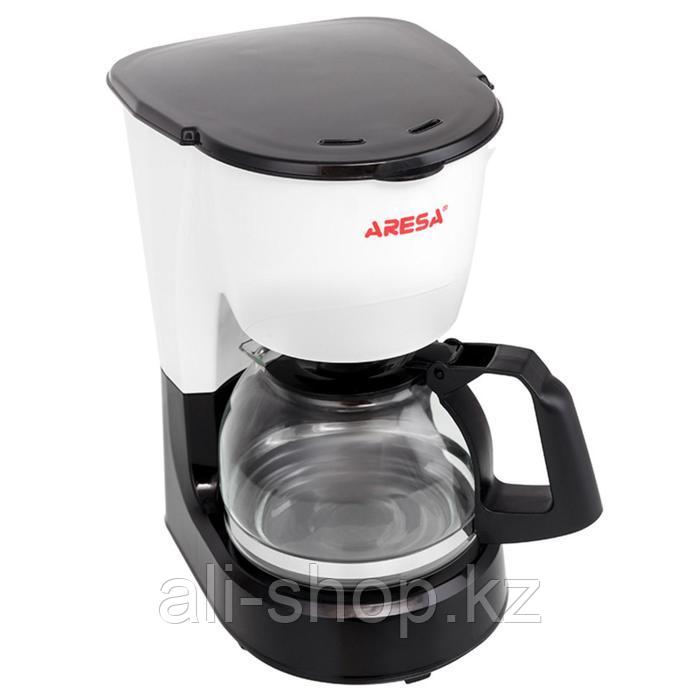 Кофеварка ARESA AR-1609, капельная, 600 Вт, 0.6 л, чёрно-белая - фото 3 - id-p113481919
