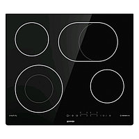 Gorenje ECT643SYB пісіру беті, электрлі, 4 конфорка, сенсор, Hi-Light, қара