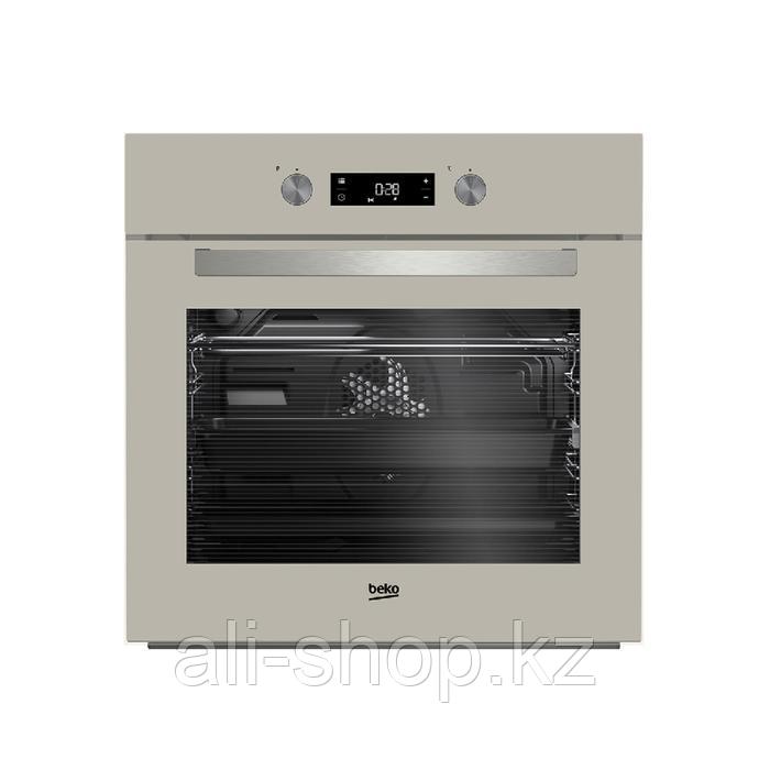 Духовой шкаф Beko BIM 24301 BGCS, электрический, 2500 Вт, 71 л, 8 режимов, бежевый - фото 1 - id-p113481948