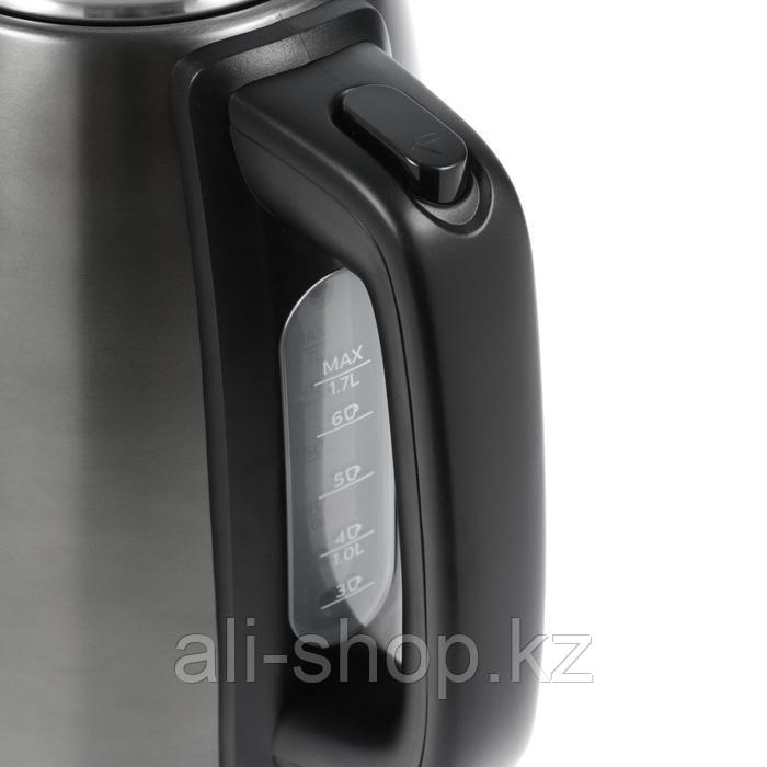 Чайник электрический Philips HD9352/80, металл, 1.7 л, 2200 Вт, цвет титан - фото 3 - id-p113481253