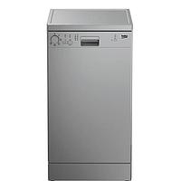 Посудомоечная машина Beko DFS05012S, класс А+, 10 комплектов, 5 программ, 45 см, серебристая
