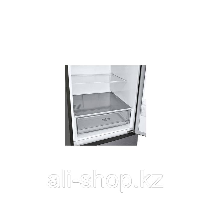 Холодильник LG GA-B509CLCL, двухкамерный, класс А+, 419 л, No Frost, инвертор, серебристый - фото 3 - id-p113482026
