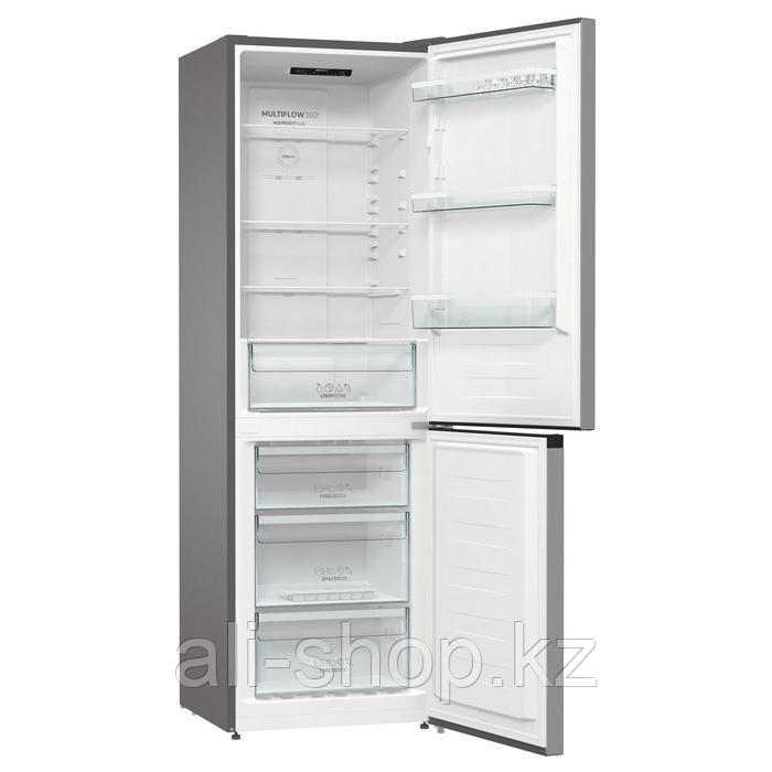 Холодильник Gorenje NRK6191ES4, двухкамерный, класс А+, 320 л, No Frost, серебристый - фото 2 - id-p113482042