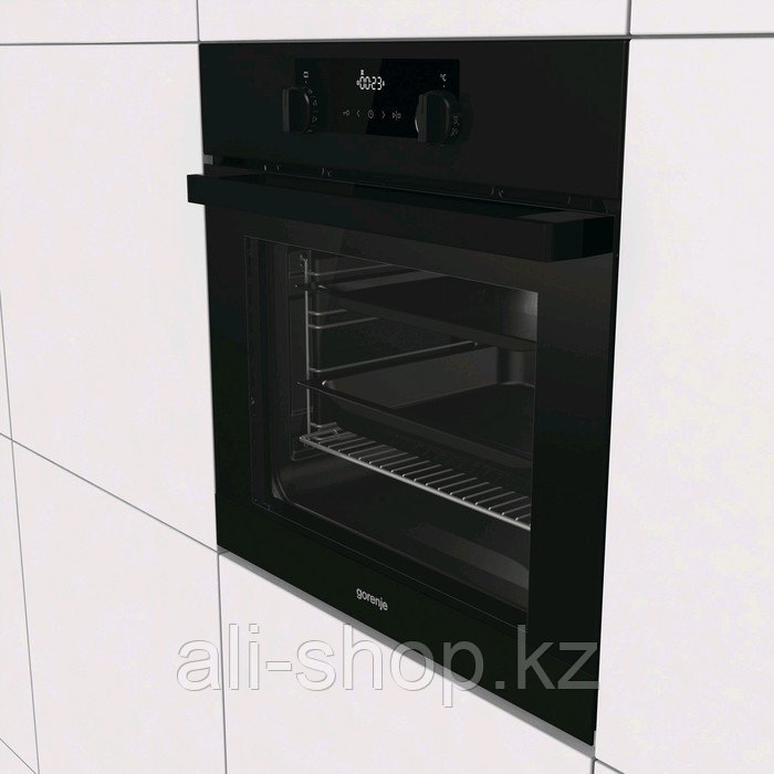 Духовой шкаф Gorenje BO735E11BK-2, электрический, 71 л, класс А, чёрный - фото 3 - id-p113480517