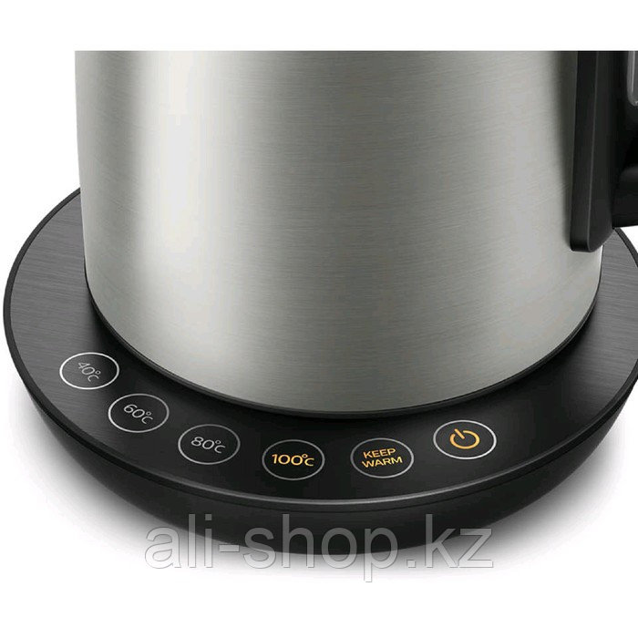 Чайник Philips HD9359/90, металл, 1.7 л, 2200 Вт, регулировка температуры, серебристый - фото 3 - id-p113480525