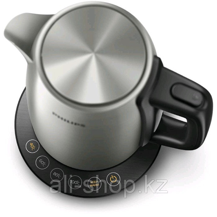 Чайник Philips HD9359/90, металл, 1.7 л, 2200 Вт, регулировка температуры, серебристый - фото 5 - id-p113480525