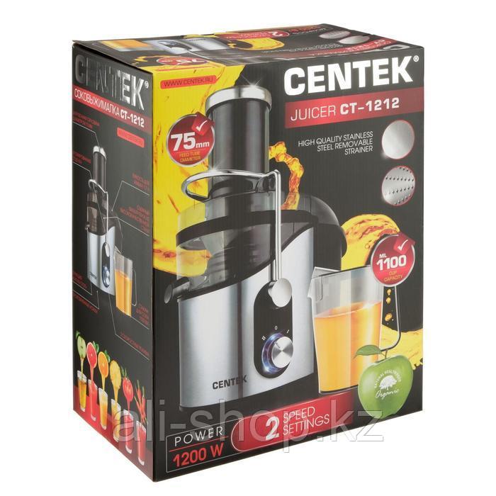 Соковыжималка Centek CT-1212, 1200 Вт, 2 скорости, 1.1 л - фото 7 - id-p113479634