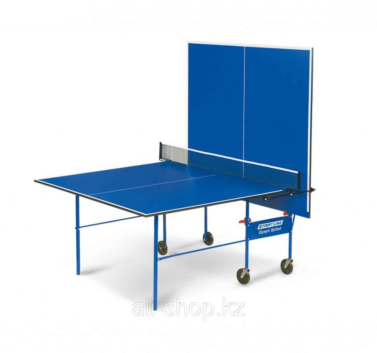 Теннисный стол Start line OLYMPIC Optima с сеткой Blue - фото 2 - id-p113482830
