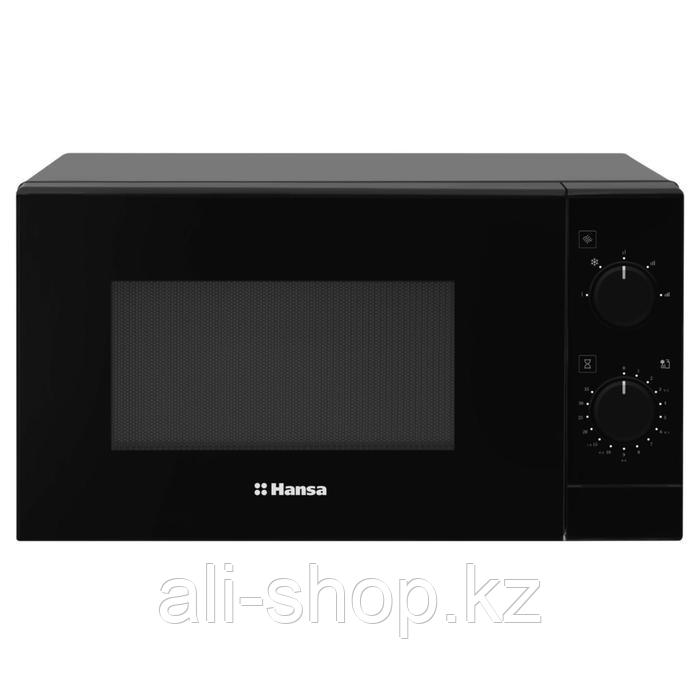 Микроволновая печь Hansa AMMF20M1BH, 700 Вт, 20 л, 5 режимов, чёрная - фото 1 - id-p113481455