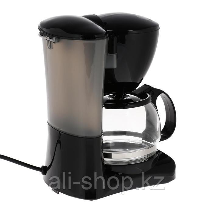 Кофеварка HOMESTAR HS-2021, капельная, 550 Вт, 0.6 л, черная - фото 2 - id-p113479747