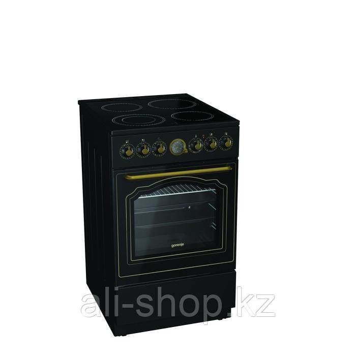 Плита Gorenje EC52CLI, электрическая, 4 конфорки, 70 л, бежевая Белый - фото 1 - id-p113482247