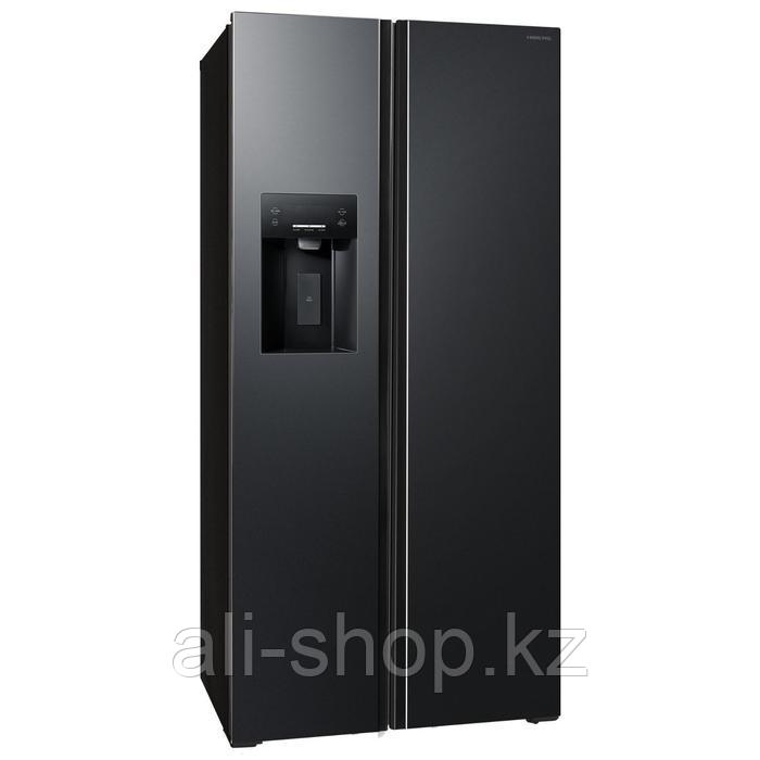 Холодильник HIBERG RFS-650DX NFB, Side-by-side, класс А+, 618 л, No Frost, инвертор, серый - фото 1 - id-p113481597