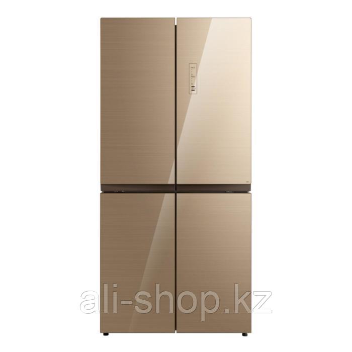 Холодильник Körting KNFM 81787 GB, Side-by-Side, класс А, 456 л, Full No frost, бежевый - фото 1 - id-p113481668