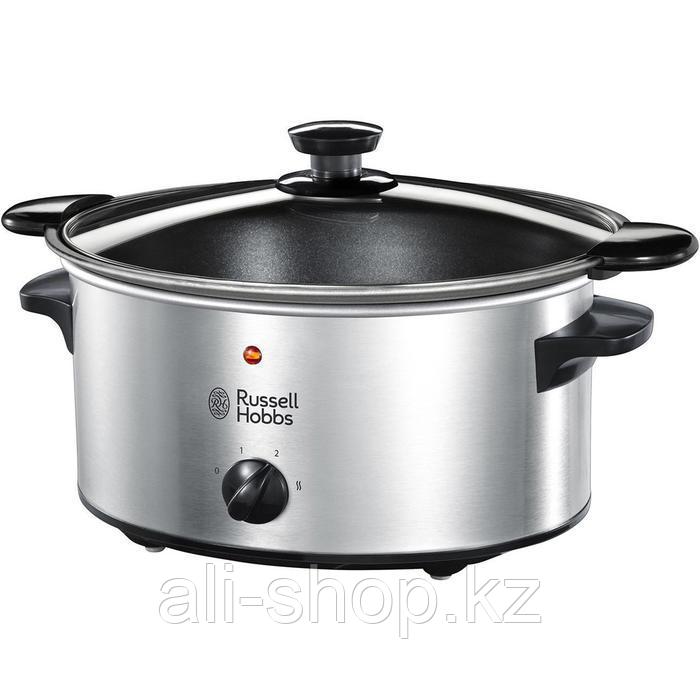 Медленноварка Russell Hobbs 22740-56, 160 Вт, 3.5 л, 3 режима, нержавеющая сталь - фото 1 - id-p113481686