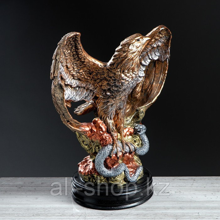 Статуэтка "Орёл огромный со змеёй", бронзовый, 43 см - фото 2 - id-p113483837